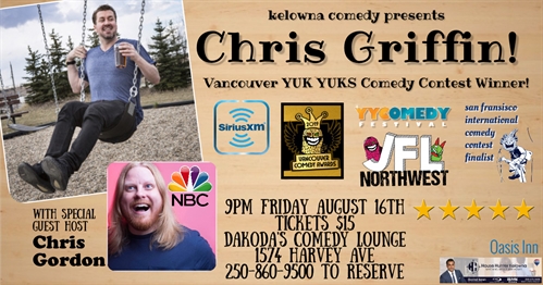 Chris Griffin with guest host Chris Gordon | iNFOnews.ca Chris Griffin with guest host Chris Gordon