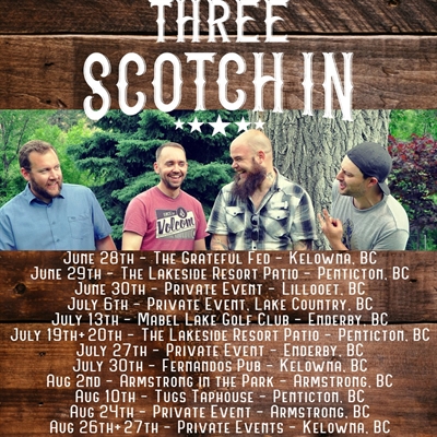 Three Scotch In back at Tug's | iNFOnews.ca Three Scotch In back at Tug’s