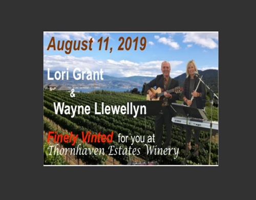 Finely Vinted Live Music at Thornhaven | iNFOnews.ca Finely Vinted Live Music at Thornhaven