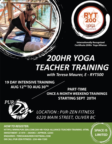200 HR Accredited Yoga Teacher Training|Full Time | iNFOnews.ca 200 HR Accredited Yoga Teacher Training|Full Time