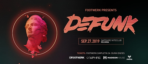 Defunk w/locals Sep 27 – Sapphire Kelowna