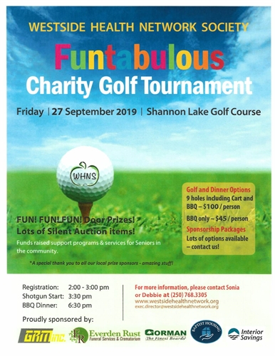 Charity Golf & Dinner Tournament 2019