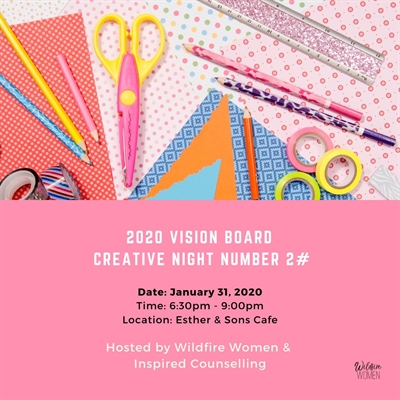 2020 Vision Board Creative Night Number 2# SOLD OUT | iNFOnews.ca 2020 Vision Board Creative Night Number 2# SOLD OUT