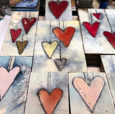 Heart of My Heart - Encaustic Painting Workshop | iNFOnews.ca Heart of My Heart – Encaustic Painting Workshop