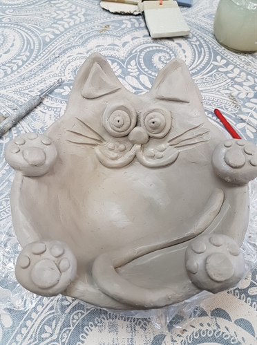 Spring Break Class: Pottery Kitty Bowl