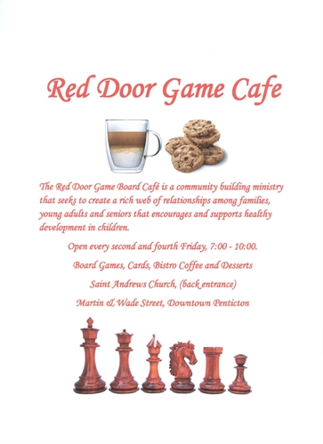 Postponed: Red Door Game Cafe | iNFOnews.ca Postponed: Red Door Game Cafe