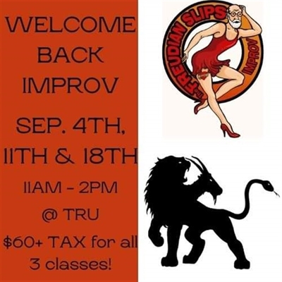The Freudian Slips' IMPROV SCHOOL | iNFOnews.ca The Freudian Slips’ IMPROV SCHOOL