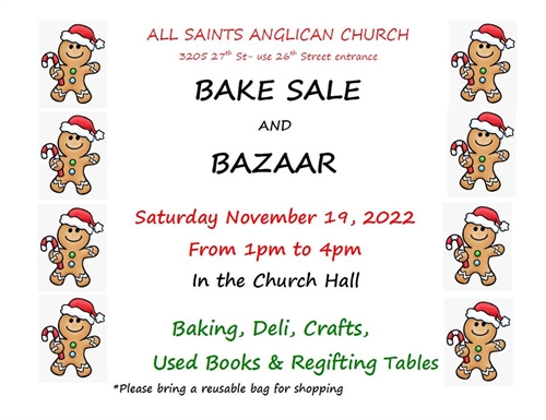 Bazaar and Bake Sale