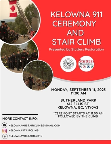5th Annual 9/11 Ceremony and Stair Climb Event | iNFOnews.ca 5th Annual 9/11 Ceremony and Stair Climb Event
