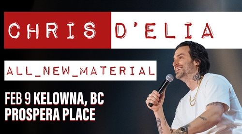 Chris D’Elia Don’t Push Me Tour