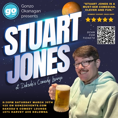 Gonzo Okanagan presents Stuart Jones