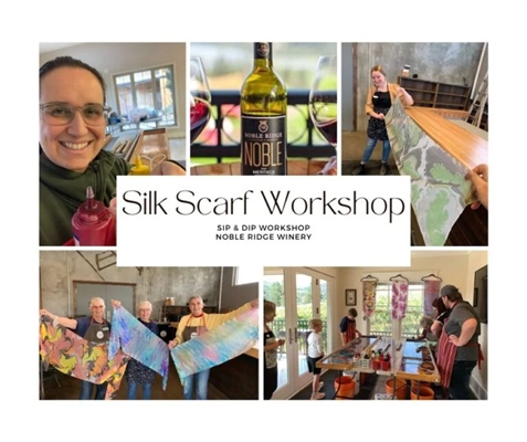 Create a Silk Scarf, Water Marbling Workshop | iNFOnews.ca Create a Silk Scarf, Water Marbling Workshop