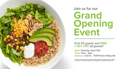 The Chopped Leaf Grand Opening Celebration