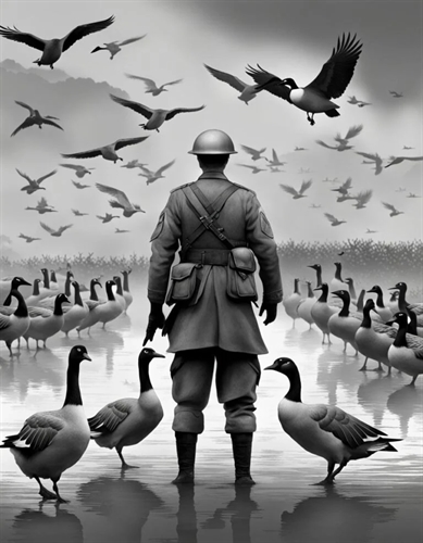 “WAR & GEESE”  (Wednesday to Saturday)