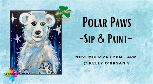 Polar Paws – Sip & Paint @ Kelly O’s