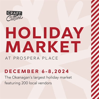 Craft Culture Holiday Market (Friday & Saturday)