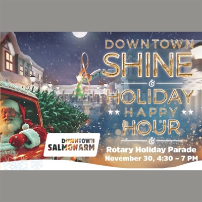 Downtown Shine and Holiday Happy Hour | iNFOnews.ca Downtown Shine and Holiday Happy Hour