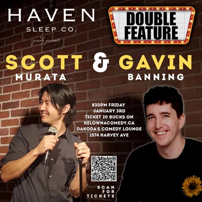 Scott Murata & Gavin Banning presented by Haven Sleep Co | iNFOnews.ca Scott Murata & Gavin Banning presented by Haven Sleep Co