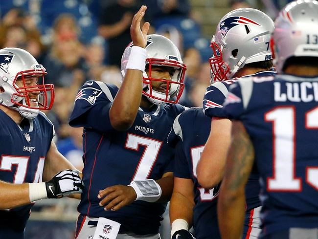 Patriots trade 3rd-string QB Brissett to Colts for Dorsett | iNFOnews.ca