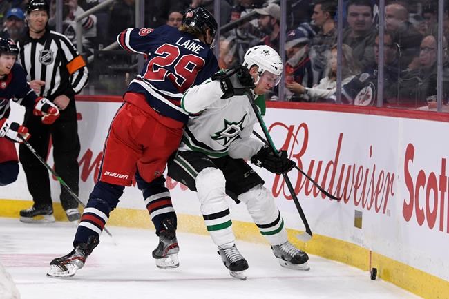 Kyle Connor's goal and two assists helps Jets hand Stars their 4th straight loss | iNFOnews.ca