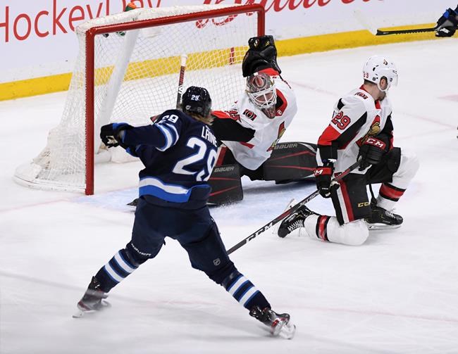 Patrick Laine's hat trick - all power-play goals - leads Jets past Senators 5-2 | iNFOnews.ca