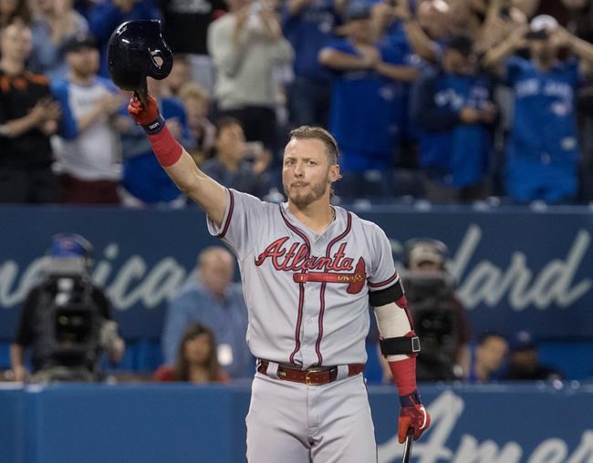 Donaldson returns to Toronto with Braves for first time since 2018 trade | iNFOnews.ca