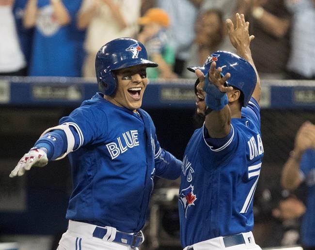Goins belts grand slam as Jays begin final home series with 8-1 rout of Yankees | iNFOnews.ca Goins belts grand slam as Jays begin final home series with 8-1 rout of Yankees | iNFOnews.ca
