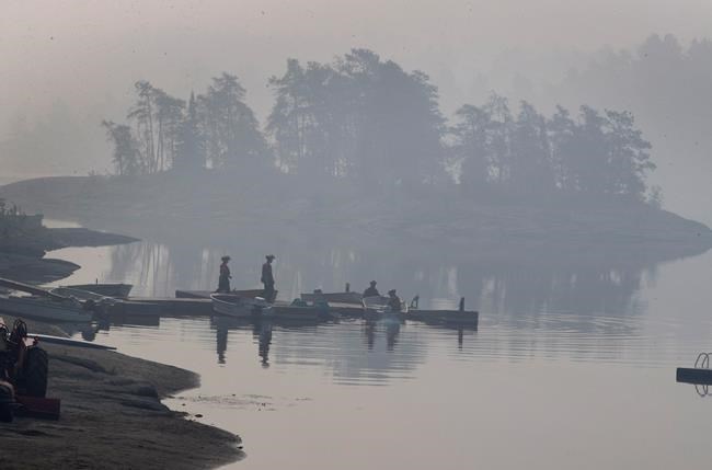 Residents leave homes as Ontario forest fires burn near Trans-Canada | iNFOnews.ca