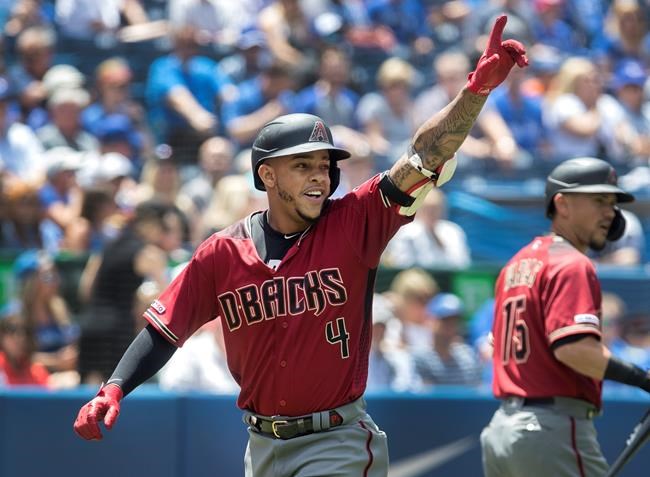 Marte helps lift Diamondbacks over Blue Jays for three-game sweep | iNFOnews.ca