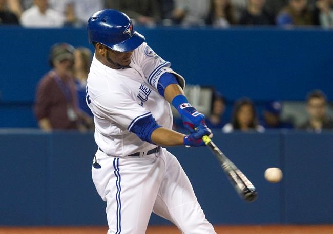 Steady Eddie: Encarnacion drives in six runs as Blue Jays crush Rangers 12-2 | iNFOnews.ca