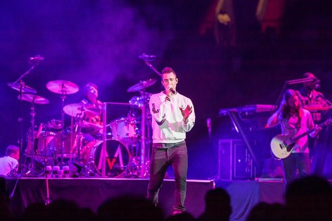 Adam Levine relieved halftime show stress is behind Maroon 5 | iNFOnews.ca