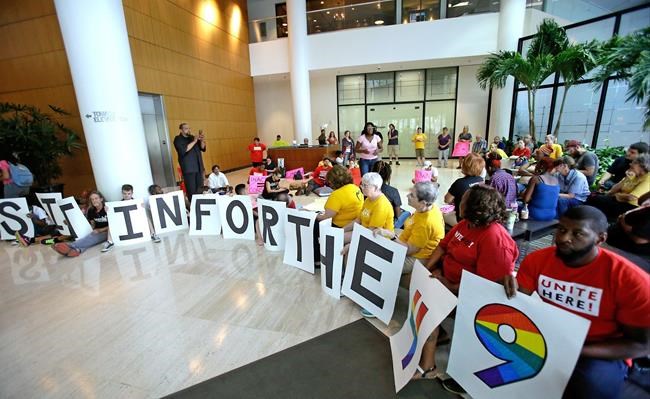 Gun control advocates arrested 1 month after mass shooting | iNFOnews.ca Gun control advocates arrested 1 month after mass shooting | iNFOnews.ca