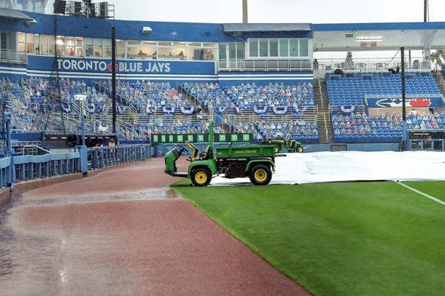 Angels at Blue Jays rained out in Florida, makeup in Anaheim | iNFOnews.ca