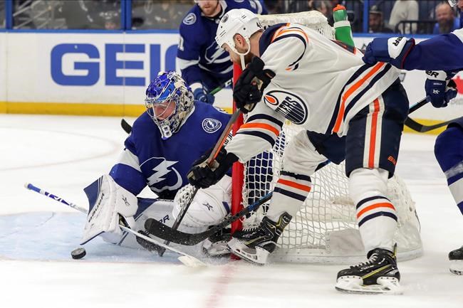 Oilers forward Kassian suspended 7 games for kicking Lightning defenceman Cernak | iNFOnews.ca
