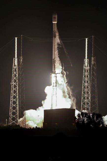 SpaceX launches communication satellite, ditches old booster | iNFOnews.ca