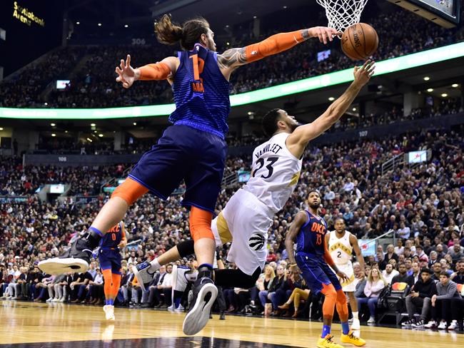 Two nights after beating OKC in OT, Raptors drop 116-109 decision to Thunder | iNFOnews.ca