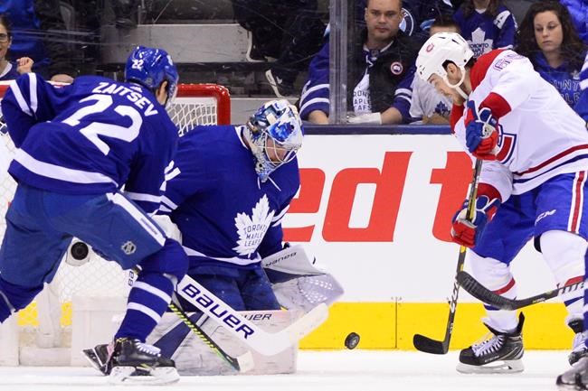 Canadiens cough up three-goal lead in third loss of the season to Leafs | iNFOnews.ca