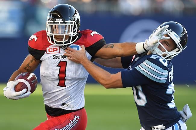 Mitchell leads streaking Stampeders to convincing 48-20 win over Argonauts | iNFOnews.ca