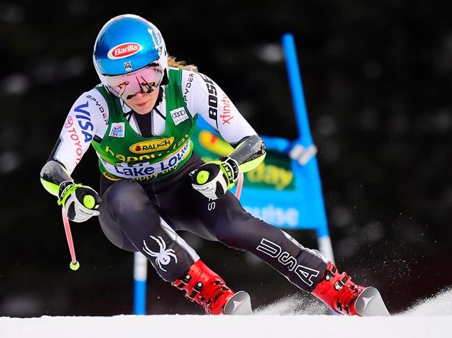 Shiffrin wins first super-G in Lake Louise, Canada's Grenier fifth | iNFOnews.ca