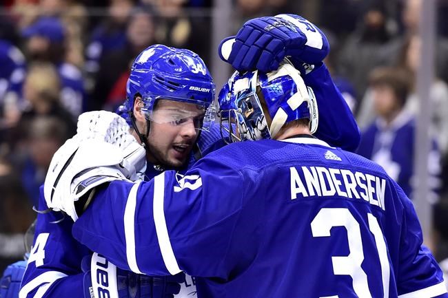 Tavares, Matthews, Gauthier score three quick goals as Leafs down Sabres 5-3 | iNFOnews.ca