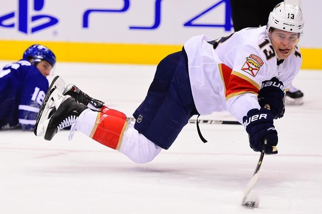 Pysyk bags hat trick as Panthers down Leafs; Toronto loses Andersen to injury | iNFOnews.ca