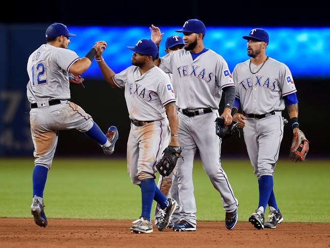 Nomar Mazara homer lifts Rangers over Jays in rematch of 2015 ALDS | iNFOnews.ca Nomar Mazara homer lifts Rangers over Jays in rematch of 2015 ALDS | iNFOnews.ca