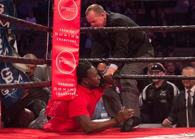 Security pounce on man attempting to crash Air Canada Centre boxing match | iNFOnews.ca Security pounce on man attempting to crash Air Canada Centre boxing match | iNFOnews.ca