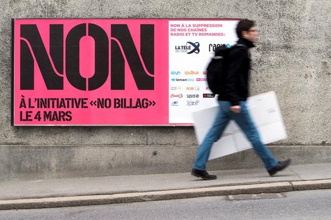 Swiss to vote on mandatory public TV fee as Europe watches | iNFOnews.ca