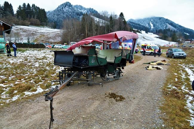 20 hurt in Germany as horse carriages collide on Christmas | iNFOnews.ca 20 hurt in Germany as horse carriages collide on Christmas | iNFOnews.ca