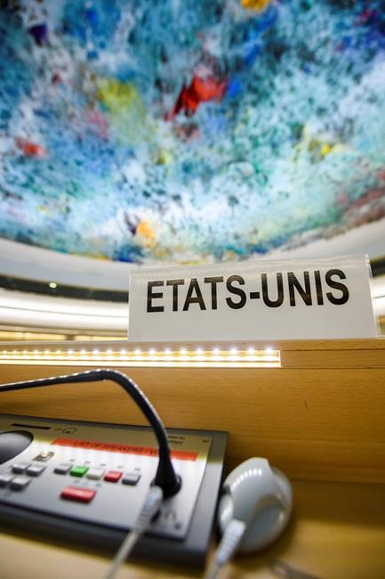 The Latest: UN awaiting formal US notice on quitting council | iNFOnews.ca
