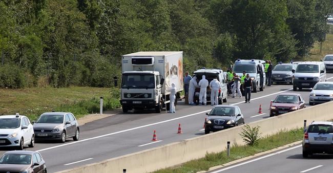 Hungary: 8 suspects held for deaths of 71 migrants in truck | iNFOnews.ca