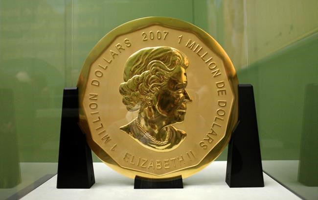 Massive 'Big Maple Leaf' gold coin worth millions stolen from German museum | iNFOnews.ca