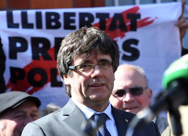 The Latest: Expert sees issues with Spain's rebellion charge | iNFOnews.ca