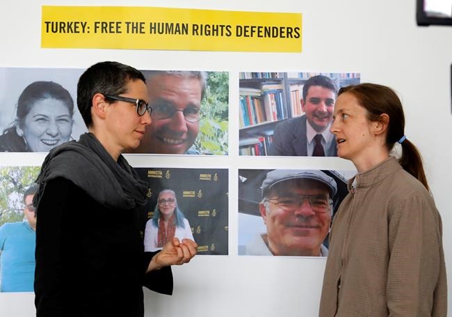 Partners of jailed activists in Turkey demand their release | iNFOnews.ca